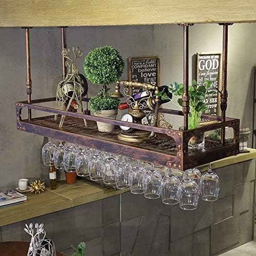 LUCEAE Wall-Mounted Wine Rack with Floating Shelf 1
