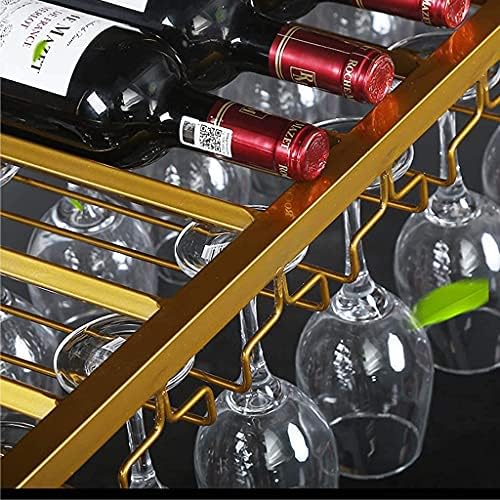 Adjustable Wall-Mounted Wine Rack Holder for Bars and Restaurants