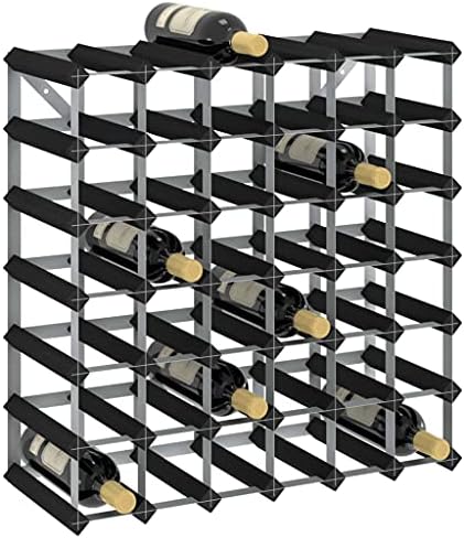vidaXL Freestanding Wine Rack for 42 Bottles