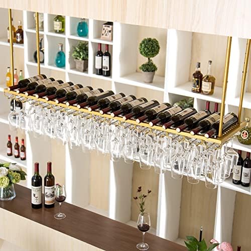 DASHADAO 1-Tier Wall-Mounted Wine Rack with Adjustable Height
