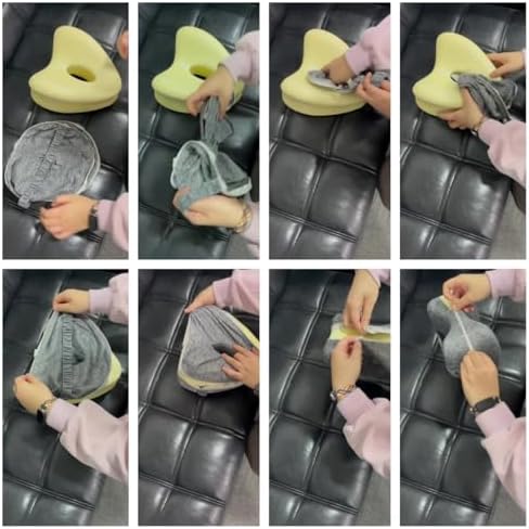 Gliterra Heart-Shaped Leg Pillow for Side Sleepers