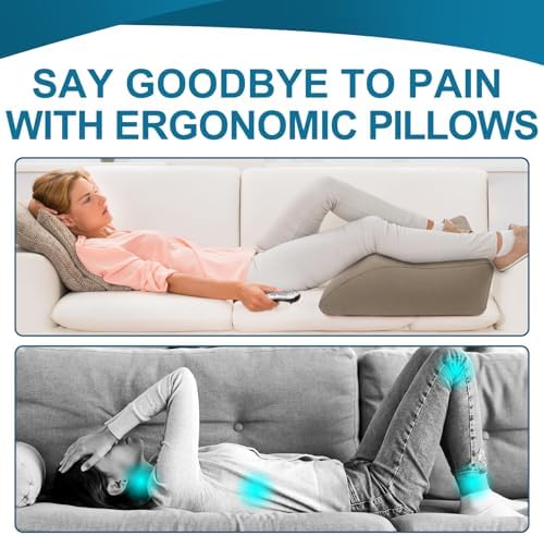 ZYODUOB Inflatable Leg Elevation Pillow for Sleep and Recovery