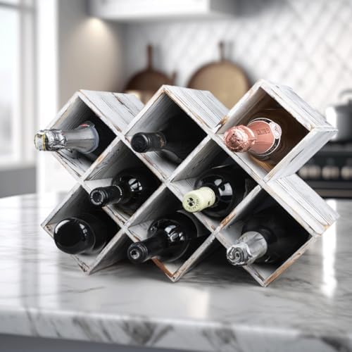 Penitent Man Trading Co Wooden Wine Rack