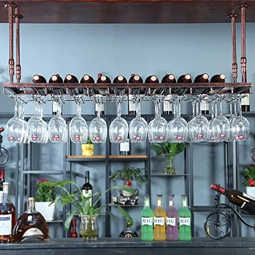 Adjustable Height Wall-Mounted Wine Rack