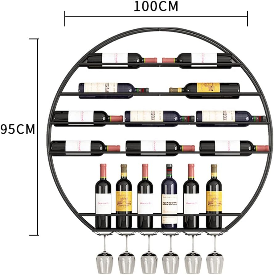 ZJDYDY Wall-Mounted Wine Racks Modern Storage Holder