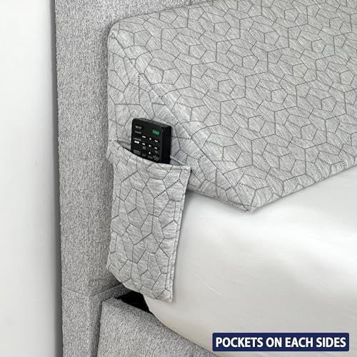 XL Triangle Bed Wedge Pillow for Headboard Gap