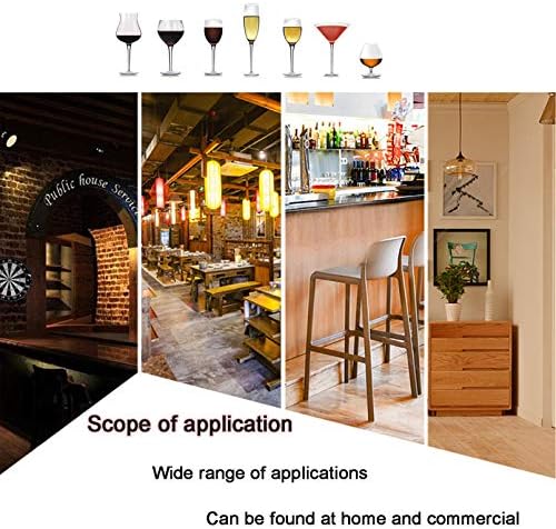 Black Wine Glass Rack Under Cabinet - Metal Organizer