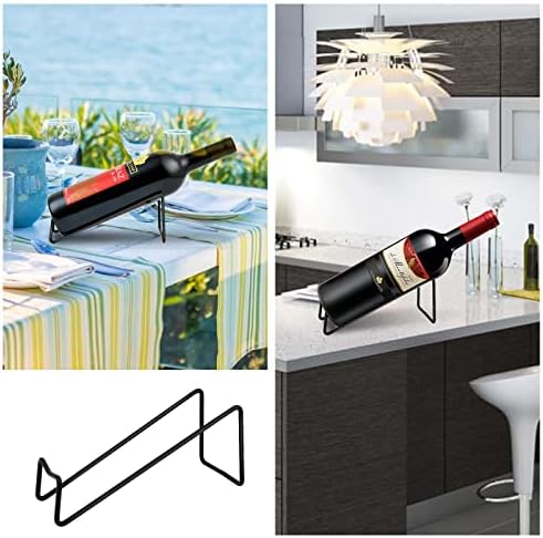 Milkary Single Wine Rack 6Packs Tabletop Storage