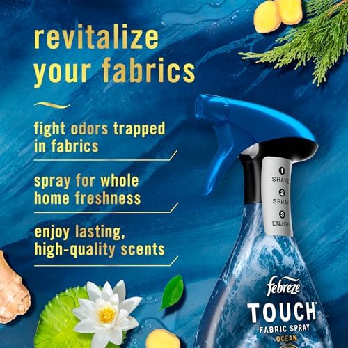 Febreze Touch Fabric Spray Ocean Mountain 169 oz Pack of 2
