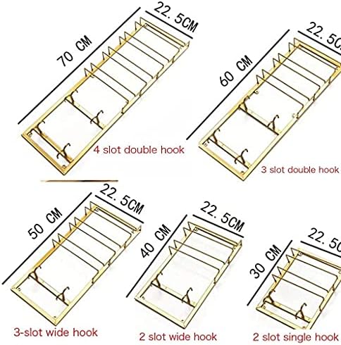 Iron Wine Glass Rack for Home Bar Kitchen
