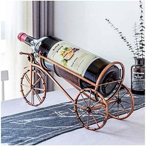 Elegant Wrought Iron Tabletop Wine Rack