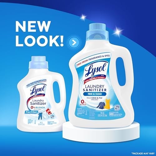 Lysol Laundry Sanitizer Additive 90 Fl Oz Free Clear