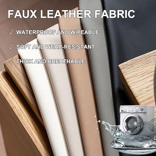 ZZYK Bedside Cushion with Khaki Faux Leather and Straps