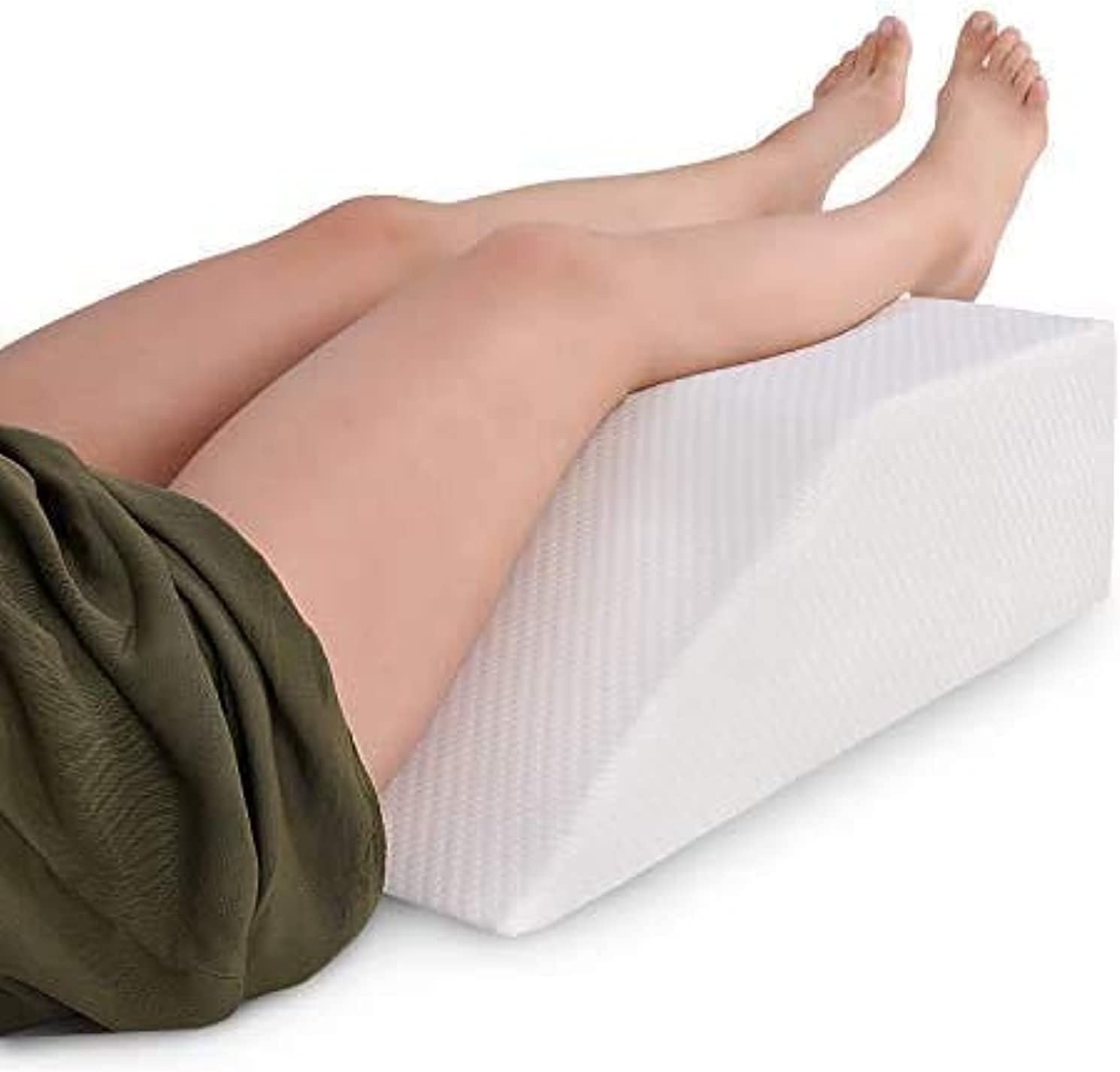 Abco Tech 8in Leg Elevation Pillow - Swelling Relief Pain Reduction