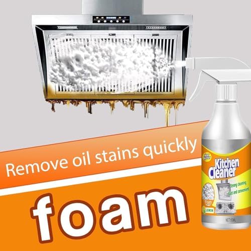Heavy Duty Kitchen Foam Cleaner 2PCS All-Purpose Stain Remover