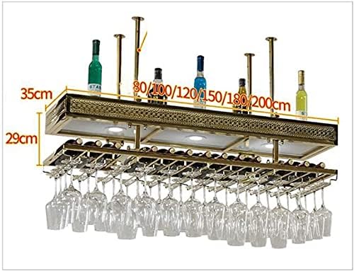 Stainless Steel Wall-Mounted Wine Rack with Glass Holder 1