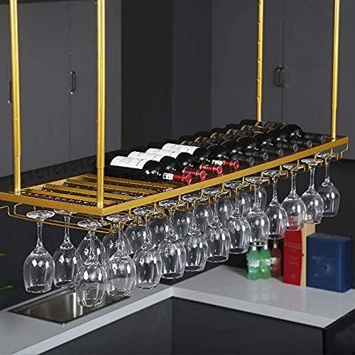 Adjustable Wall-Mounted Wine Rack Holder for Bars and Restaurants