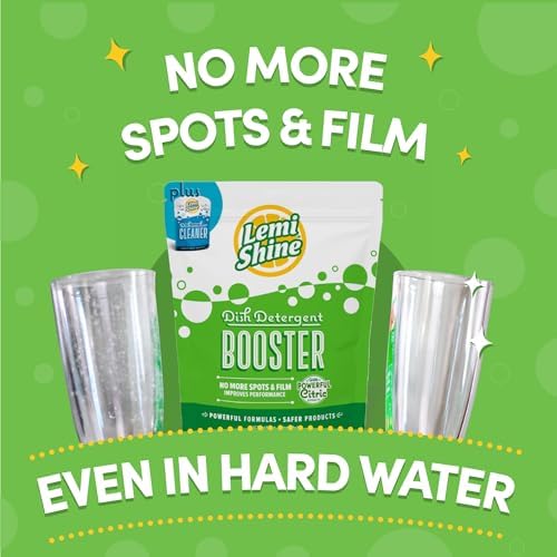 Lemi Shine Dish Detergent Booster 38 oz