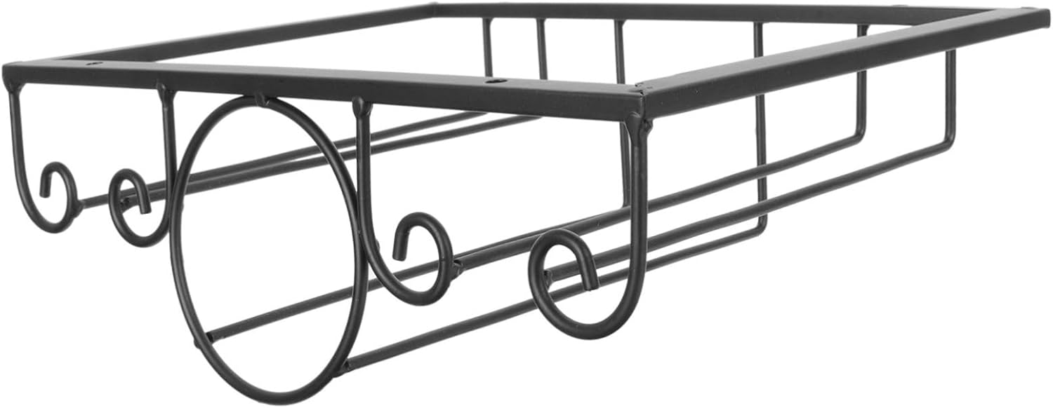 Zerodeko Hanging Wine Glass Rack Iron Holder Sturdy and Stylish
