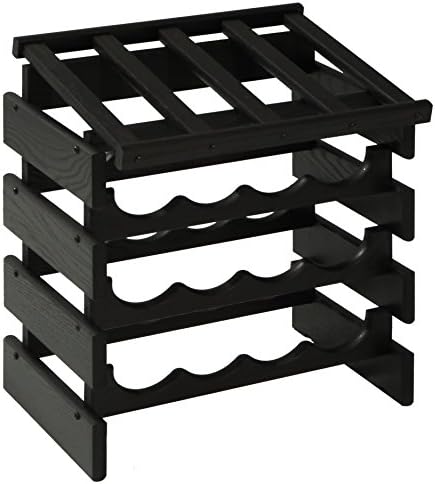 FixtureDisplays Dakota Wine Rack with Display Top 1