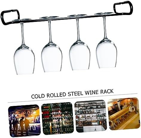 Zerodeko 1pc Sturdy Iron Wine Glass Holder