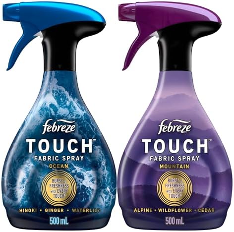 Febreze Touch Fabric Spray Ocean Mountain 169 oz Pack of 2