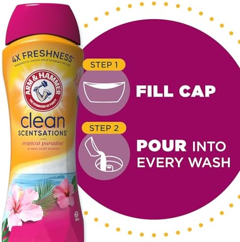 ARM HAMMER Clean Scentsations In-Wash Scent Booster Tropical Paradise 45 Oz
