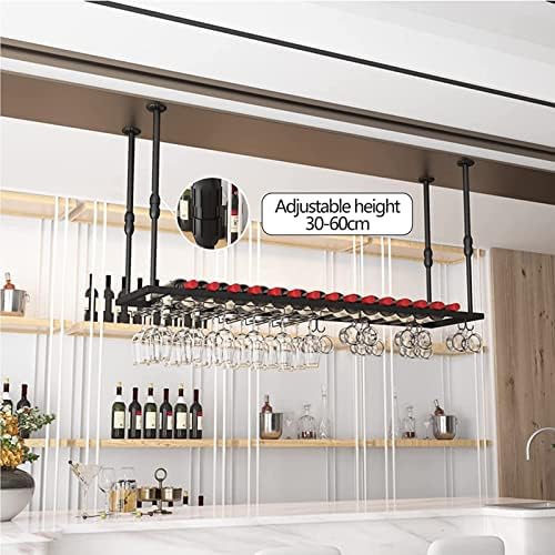 Wall-Mounted Wine Rack for Home Bar and Kitchen