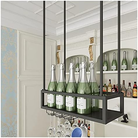ALDEPO Upside Down Wine Rack - Space-Saving Ceiling Storage