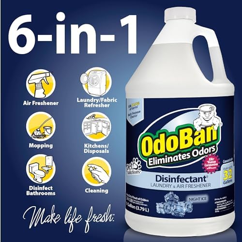 OdoBan Disinfectant 4 Gallons Night Ice Scent