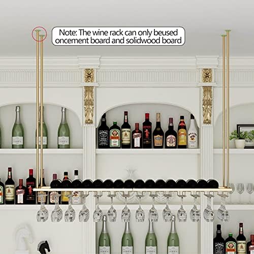Suuim Metal Wine Glass Bottle Holder