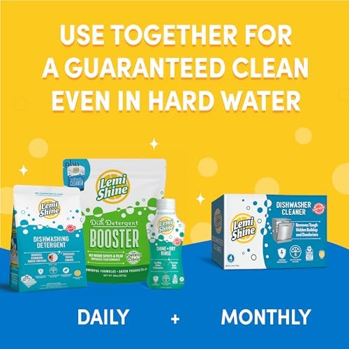 Lemi Shine Dish Detergent Booster 38 oz