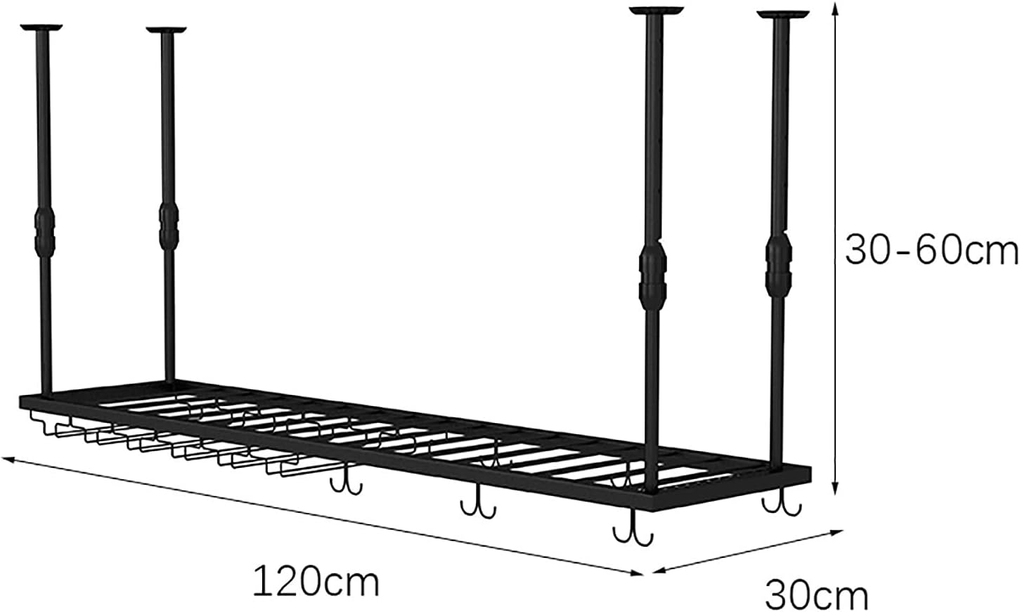ZJDYDY Wall-Mounted Wine Rack Free Standing