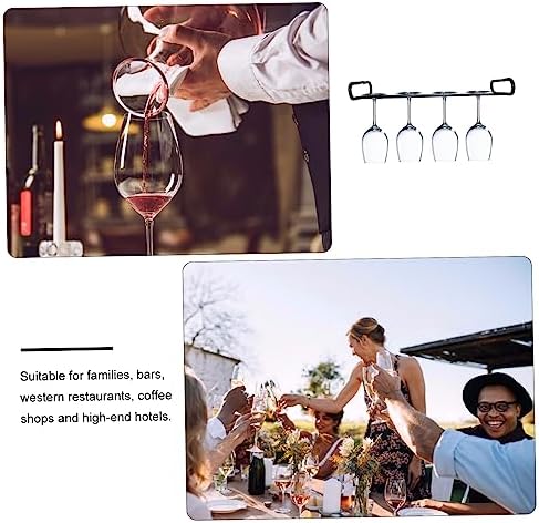 Zerodeko 1pc Sturdy Iron Wine Glass Holder