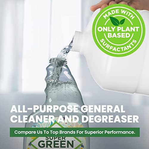 SuperGreen Powerful All-Purpose Cleaner and Degreaser Concentrate