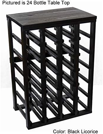 Creekside 24 Bottle Pine Stackable Wine Cubes Set of 2 1