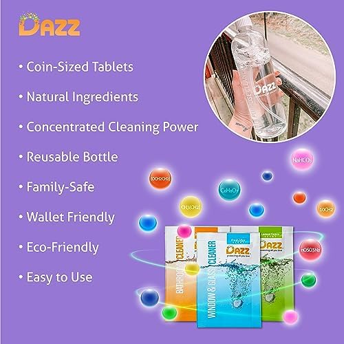 Dazz Whole House Starter Kit - 3 Bottles 6 Refills