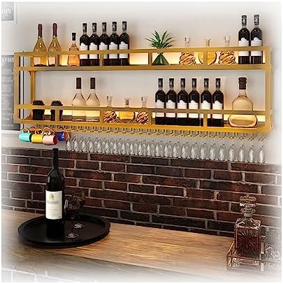 SilteD Wall-Mounted Wine Rack Metal Holder 1