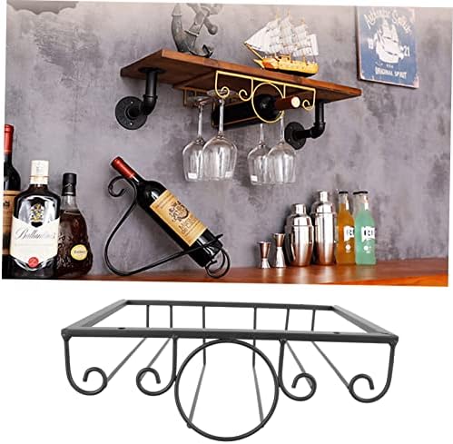 Zerodeko Hanging Wine Glass Rack Iron Holder Sturdy and Stylish