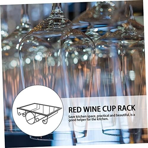 Zerodeko Hanging Wine Glass Rack Iron Holder Sturdy and Stylish