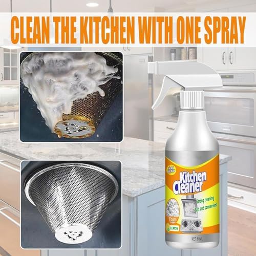 Heavy Duty Kitchen Foam Cleaner 2PCS All-Purpose Stain Remover