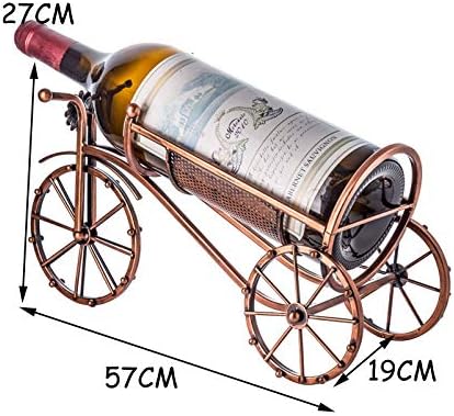 Elegant Wrought Iron Tabletop Wine Rack