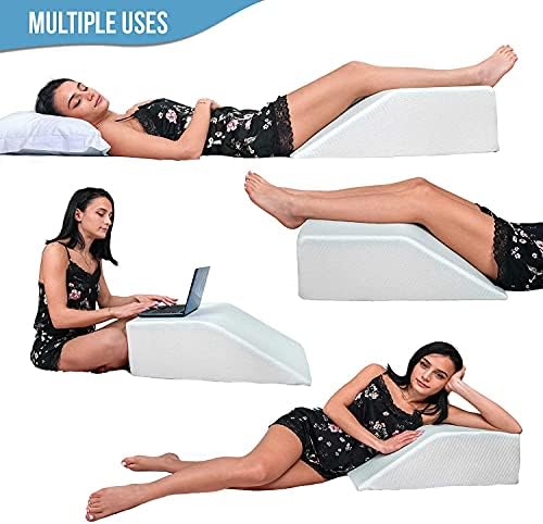 Abco Tech Leg Elevation Pillow with Cooling Gel