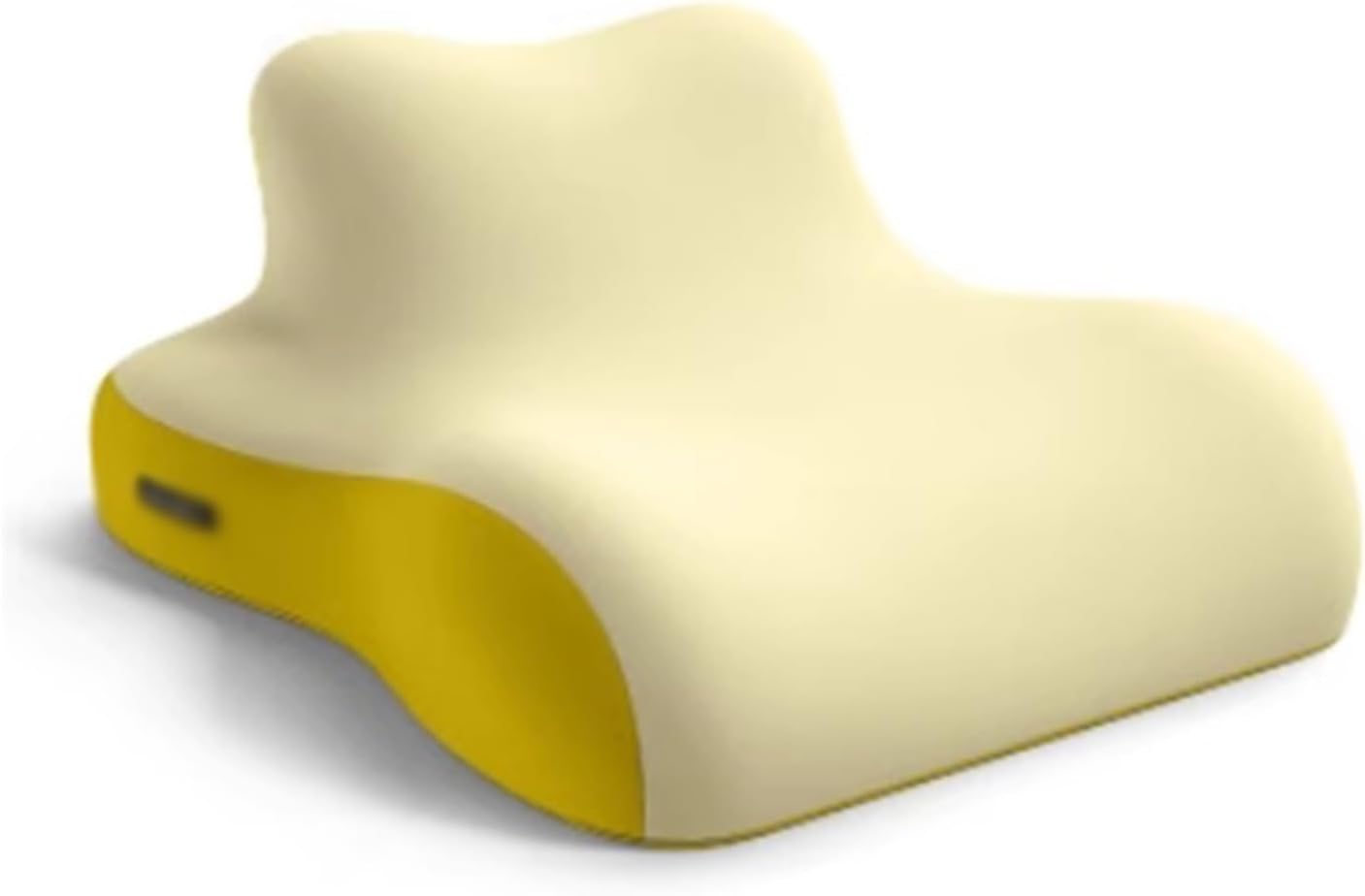 Light Yellow Bed Rest Pillow with Neck Support