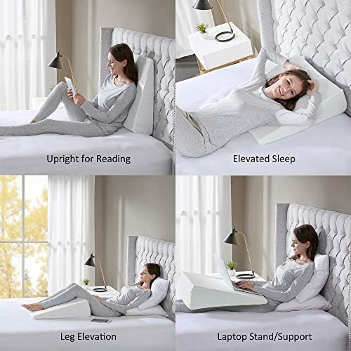 Sleep Philosophy Memory Foam Pillow with Removable Cover 1