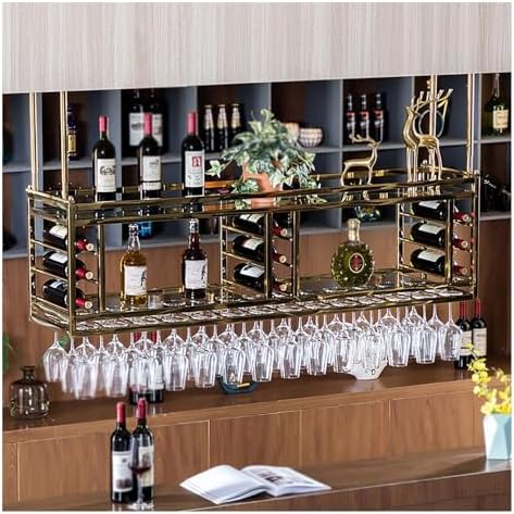 SDdPulse Wall Mounted Wine Rack with Storage