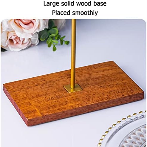 NWB Upside Down Wine Glass Rack - Gold Finish Holds 2 Glasses