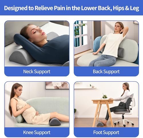 Zickskt Knee Pillow for Back Pain Relief
