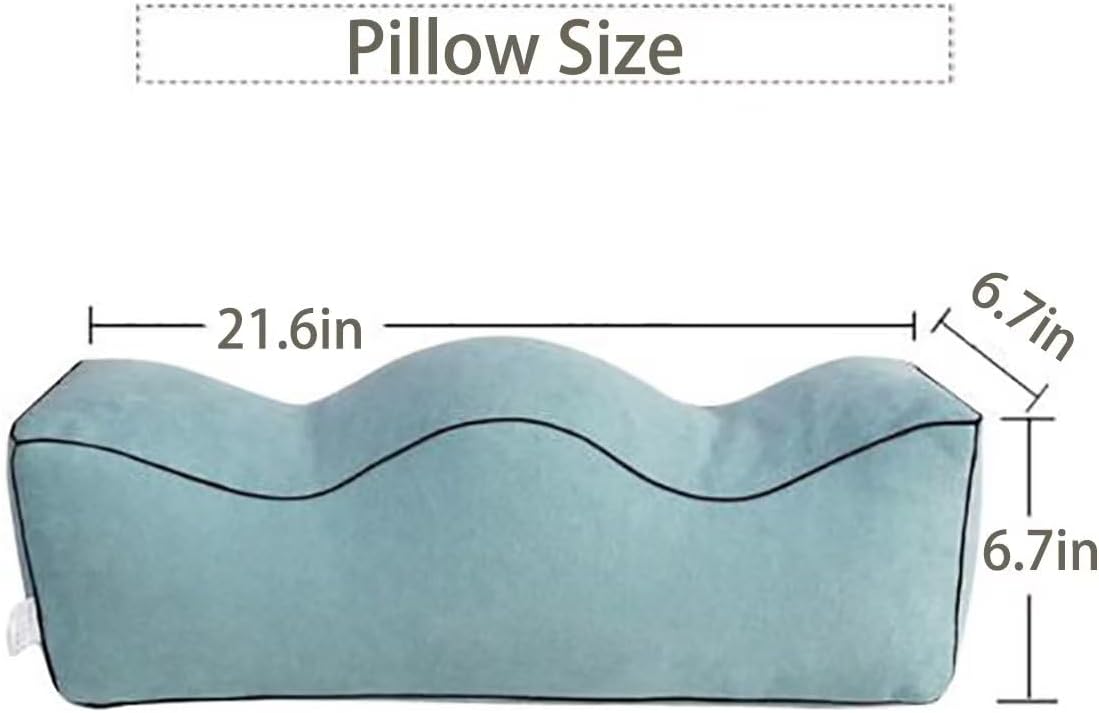 TESICA Ergonomic Leg Elevation Pillow for Bed and Sofa
