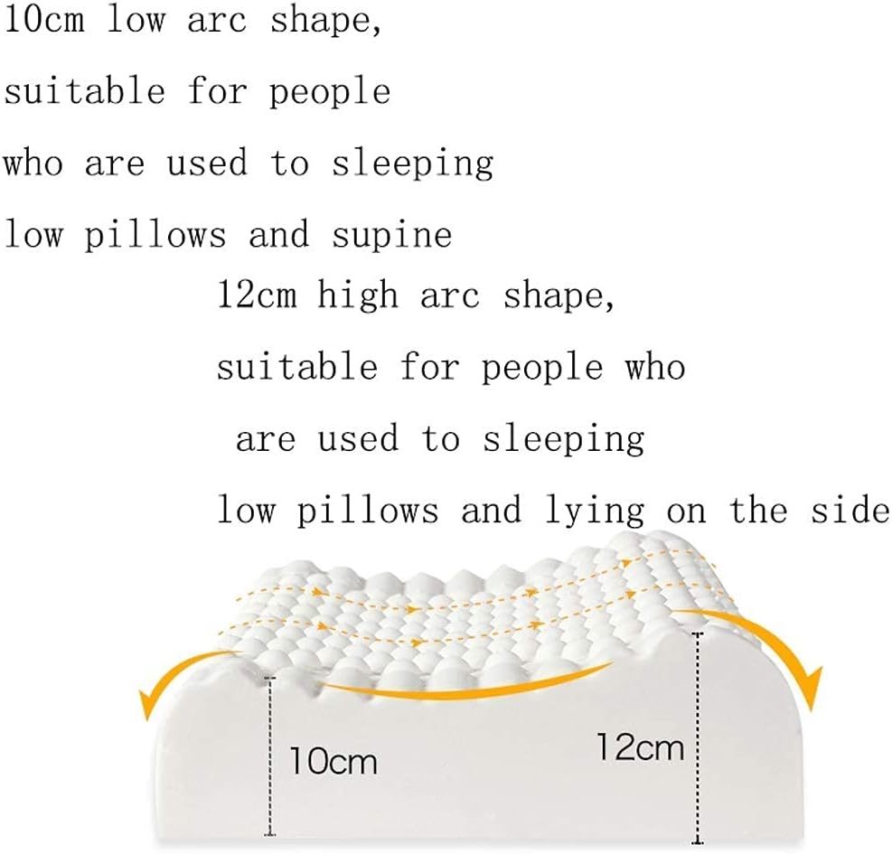 Ergonomic Latex Pillow for Neck and Back Support